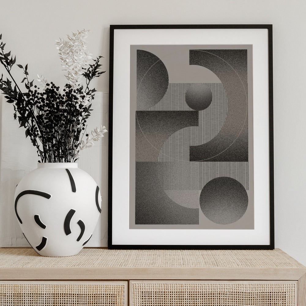Geometric Elegance - Art Print by THE MIUUS STUDIO