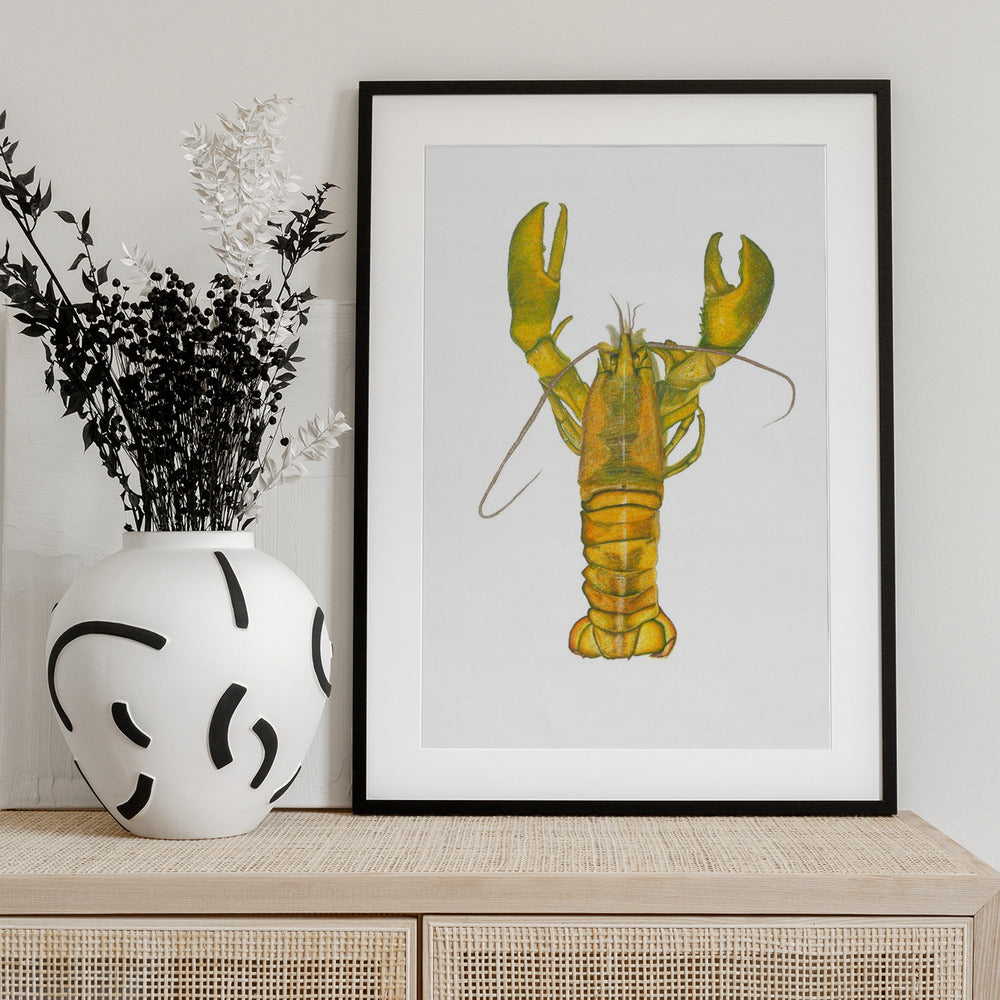 Lobster - Art Print by Akintunde Durodola