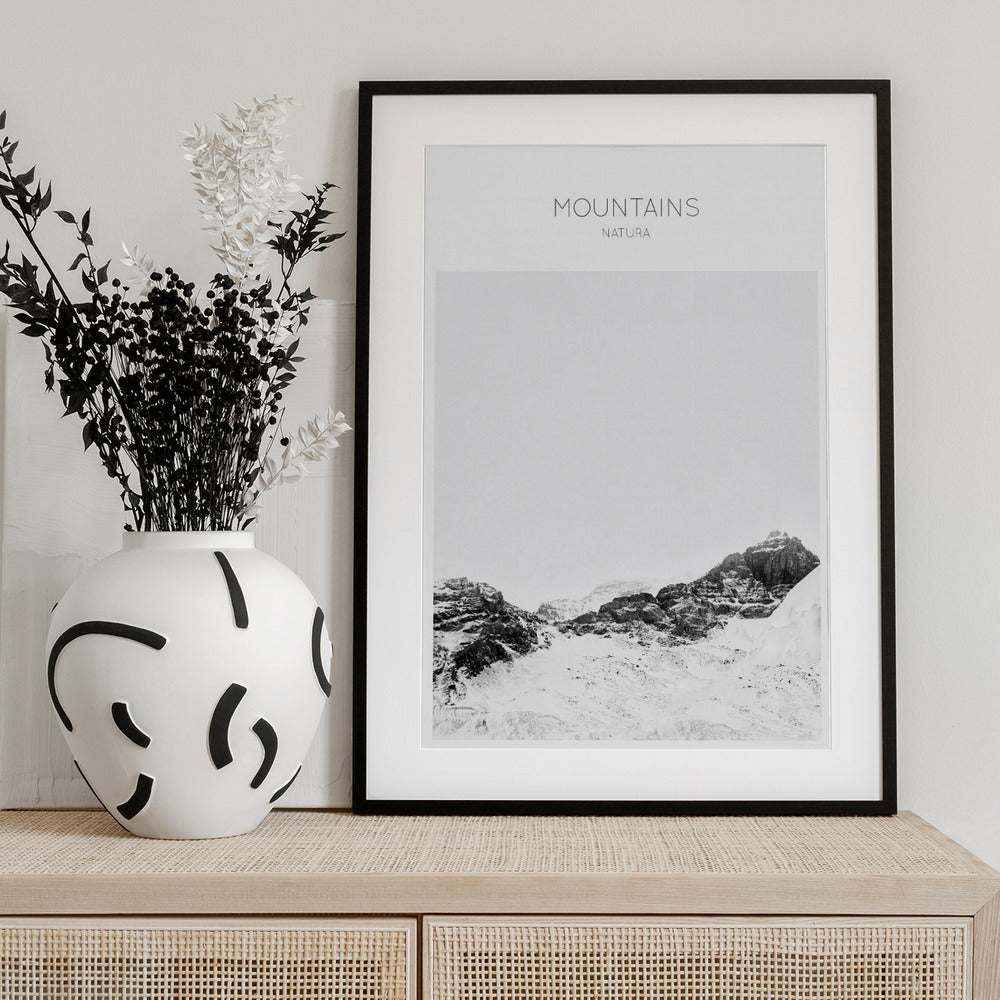 Serene Peaks - Art Print by THE MIUUS STUDIO