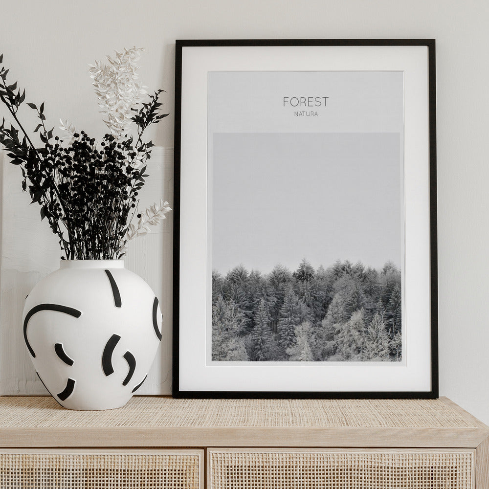 Frosted Tranquility - Art Print by THE MIUUS STUDIO