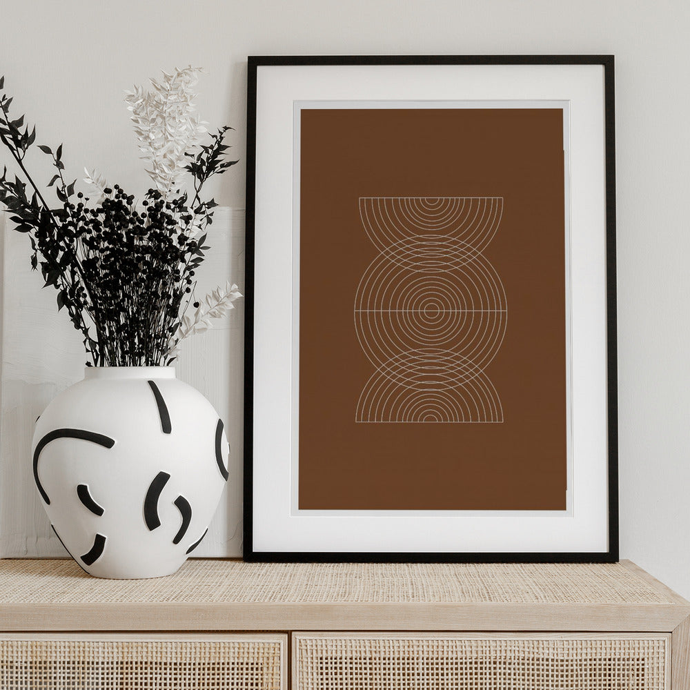 Symmetry Waves - Art Print by THE MIUUS STUDIO