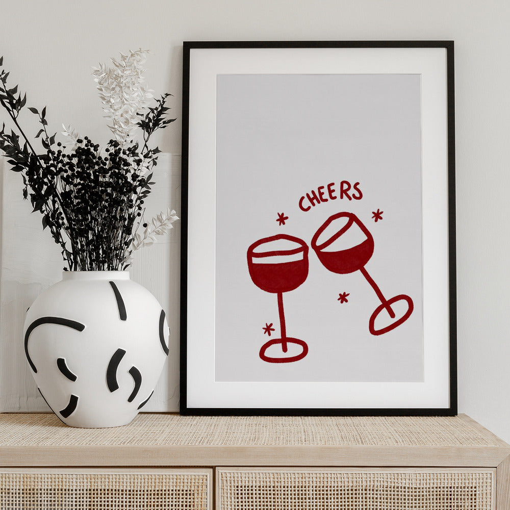 Toasting Delight - Art Print by Athene Fritsch