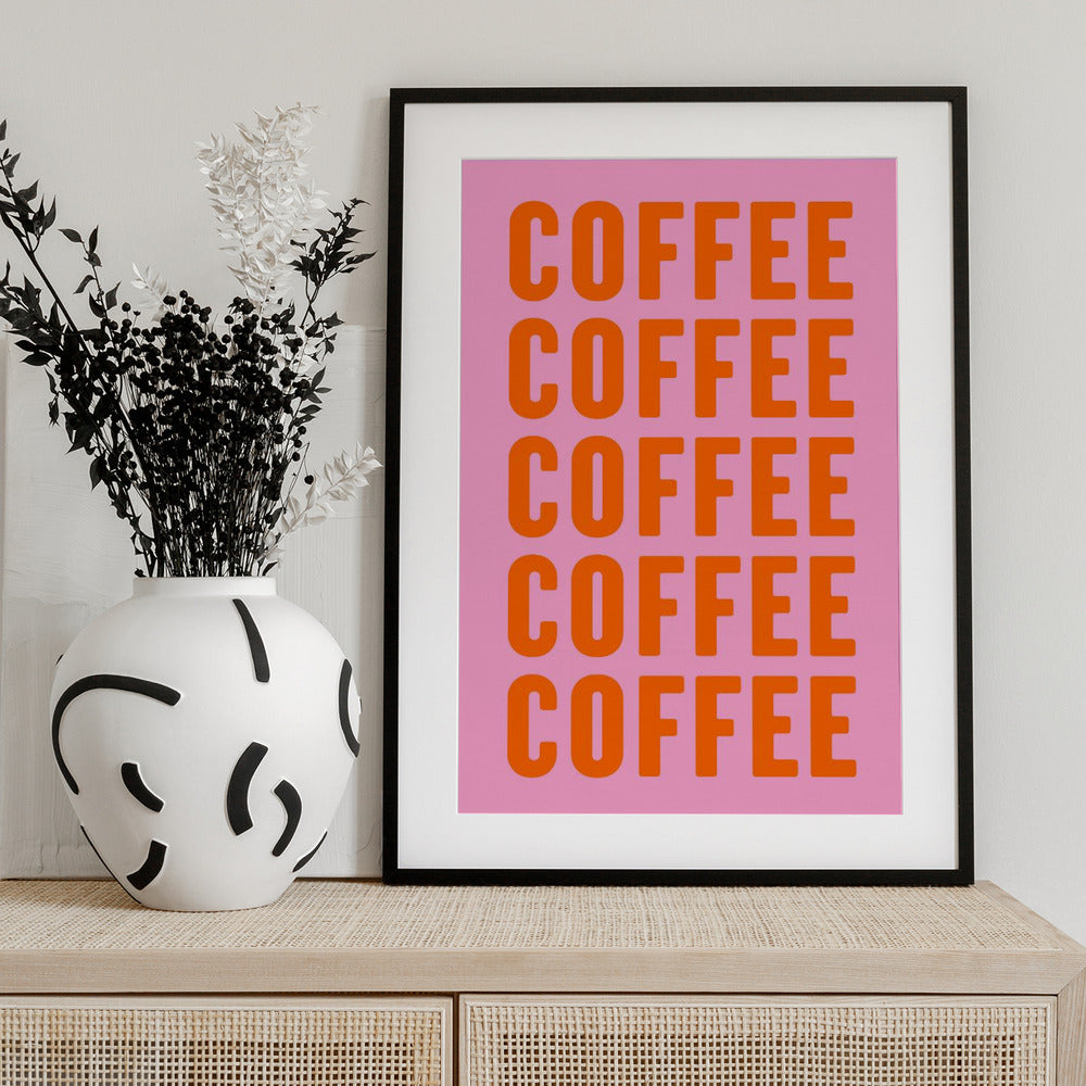Buzz for Coffee - Art Print by Athene Fritsch