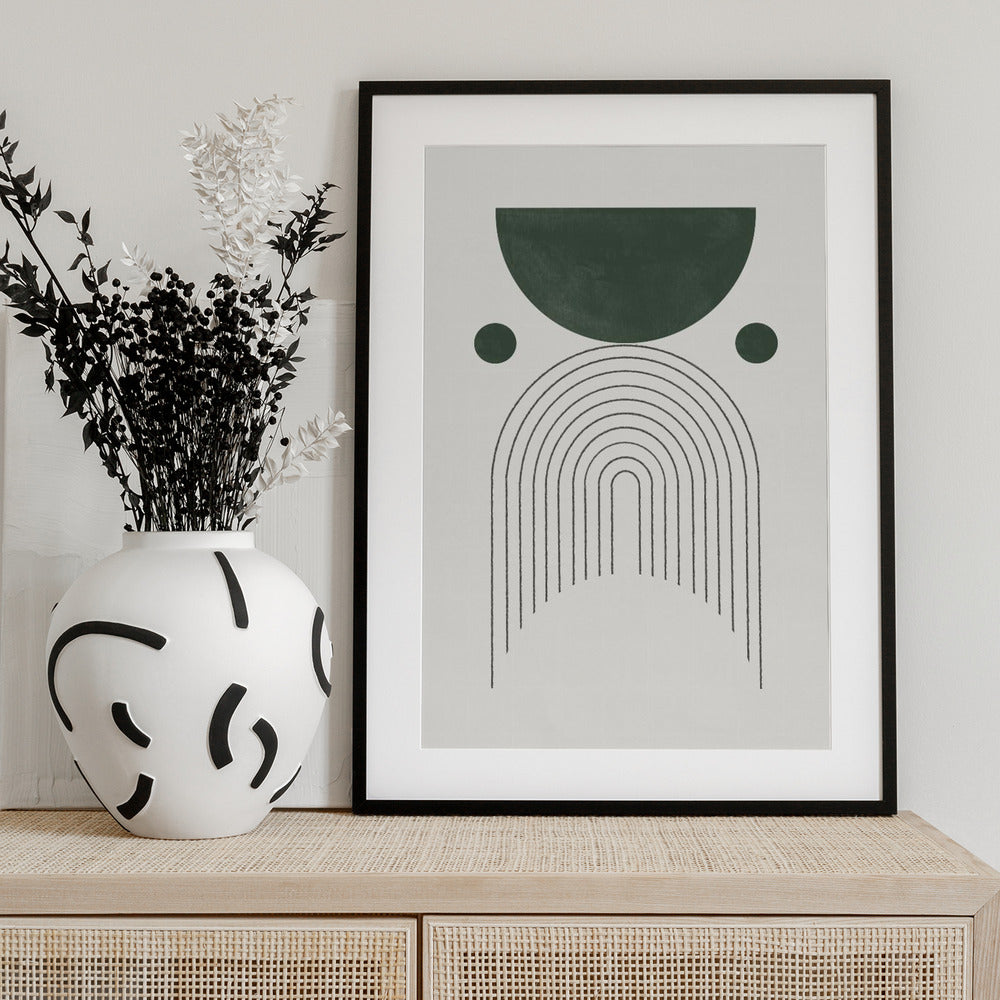 Geometric Harmony - Art Print by THE MIUUS STUDIO