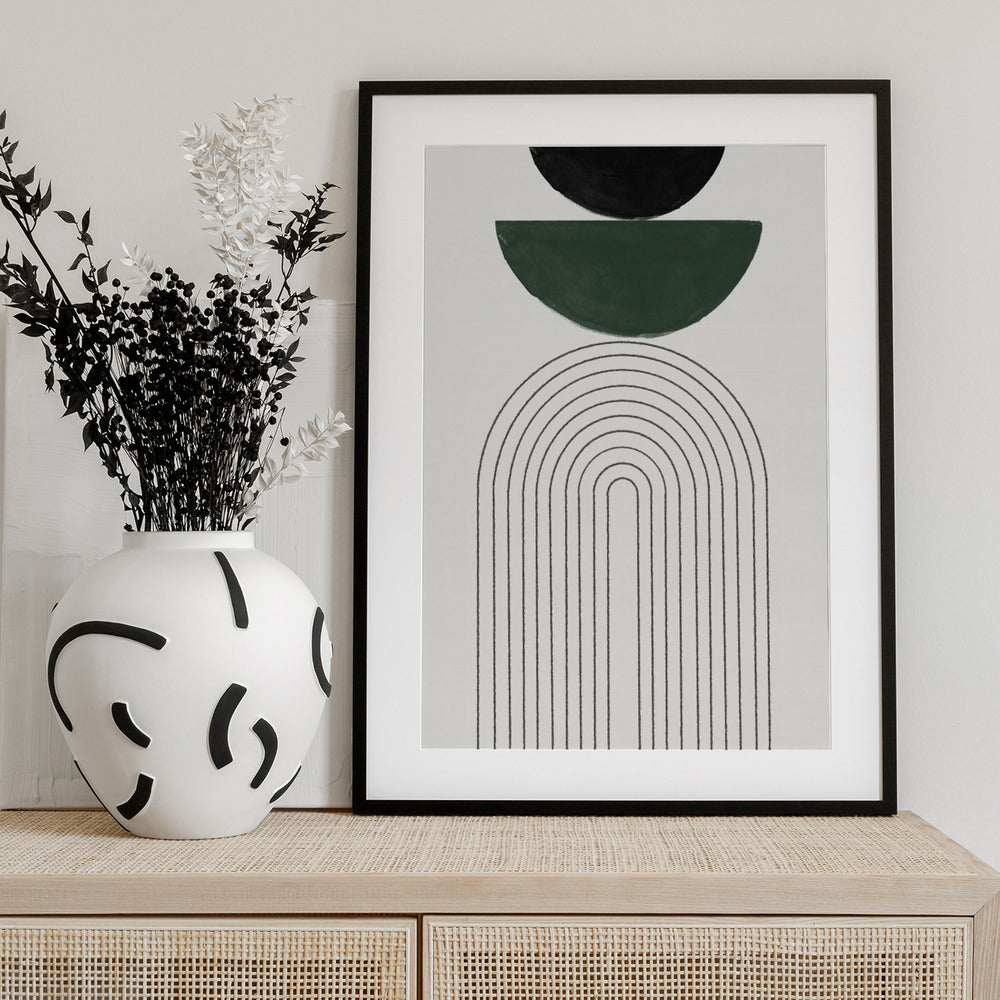 Arched Geometry - Art Print by THE MIUUS STUDIO
