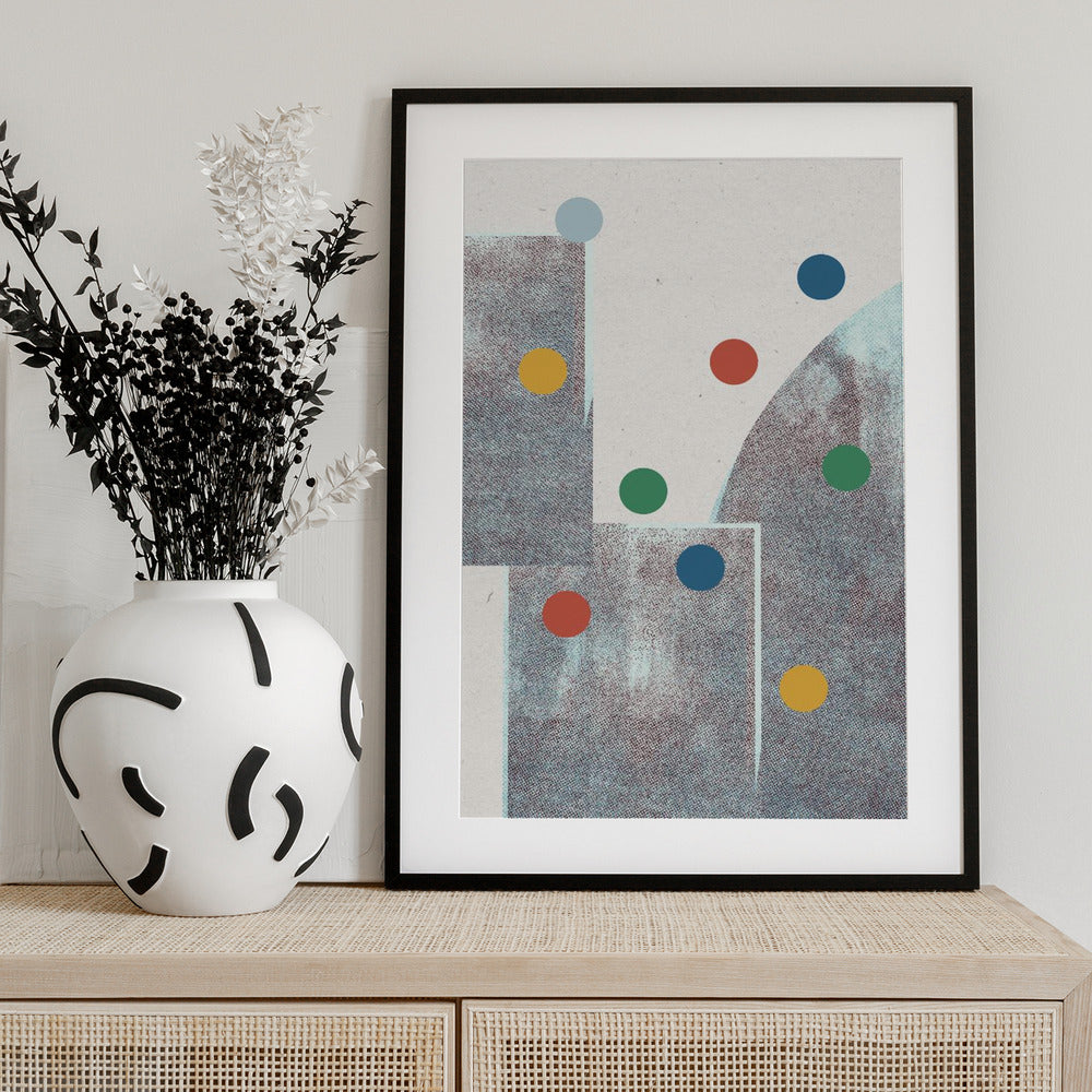 Geometric Dance - Art Print by THE MIUUS STUDIO