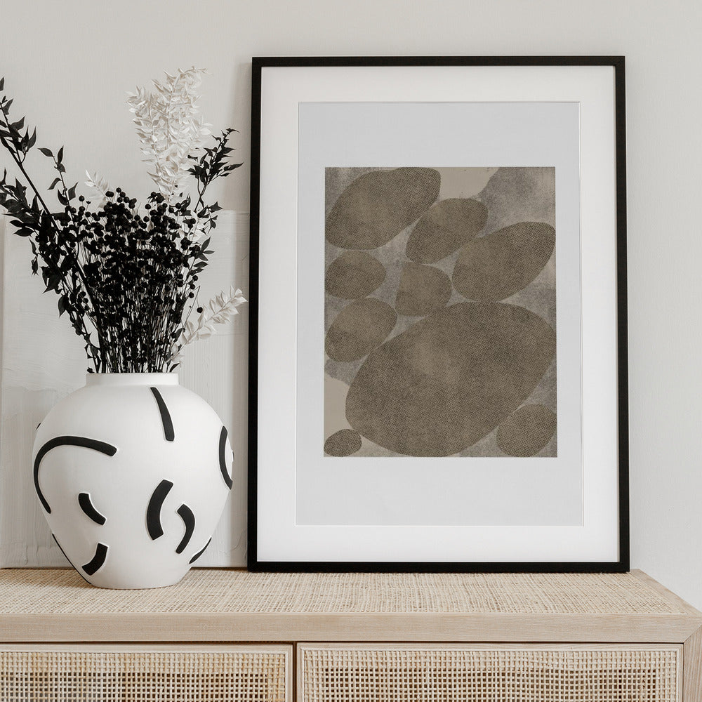 Stone Serenity - Art Print by THE MIUUS STUDIO