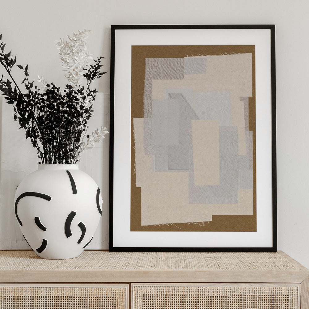 Textural Layers - Art Print by THE MIUUS STUDIO
