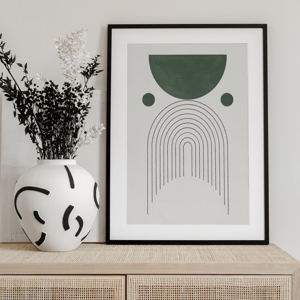 Geometric Harmony - Art Print by THE MIUUS STUDIO