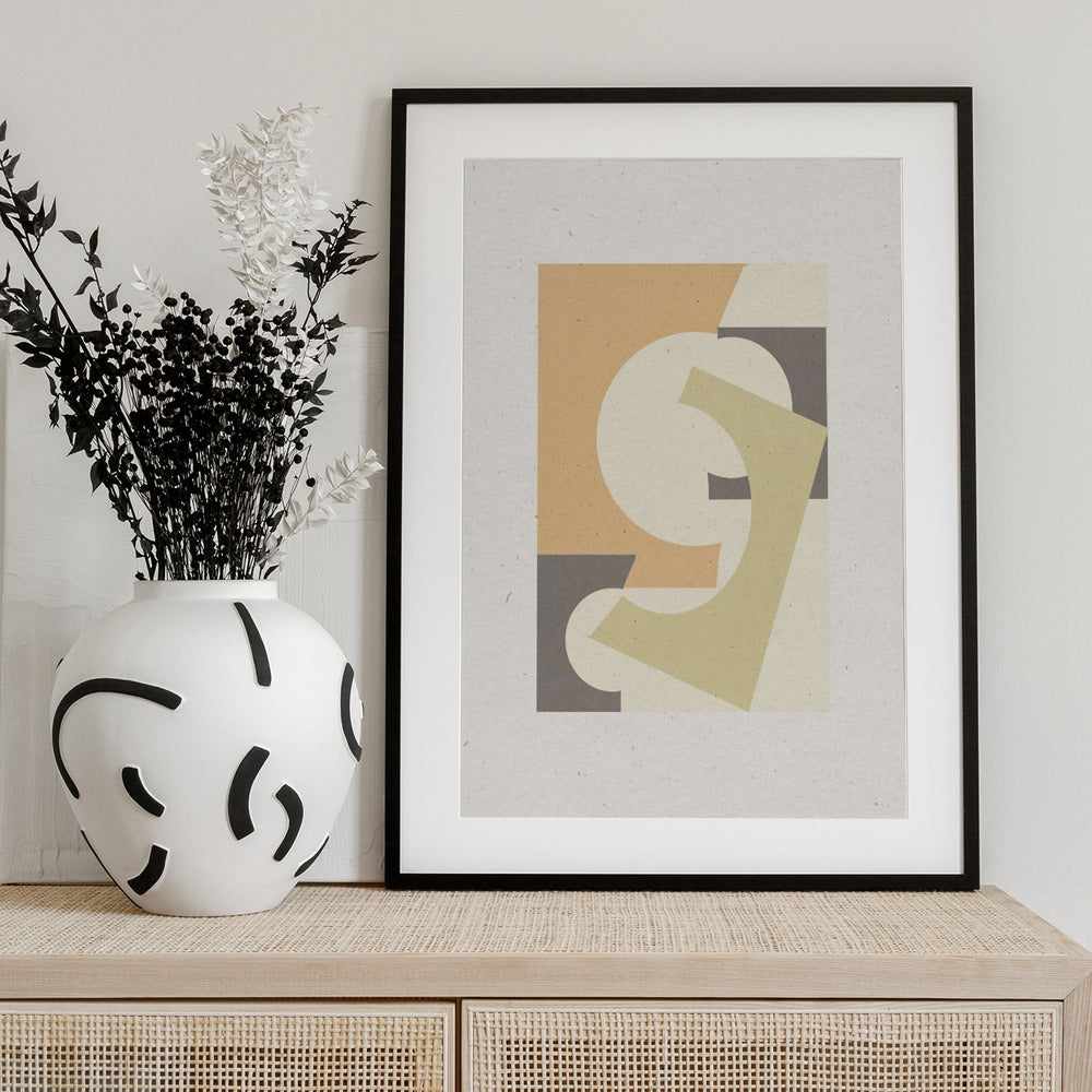 Geometric Harmony - Art Print by THE MIUUS STUDIO