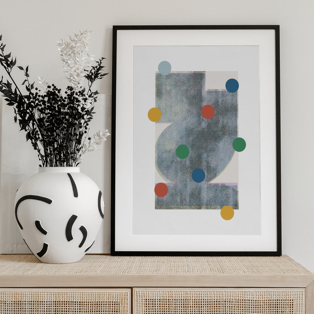 Geometric Symphony - Art Print by THE MIUUS STUDIO