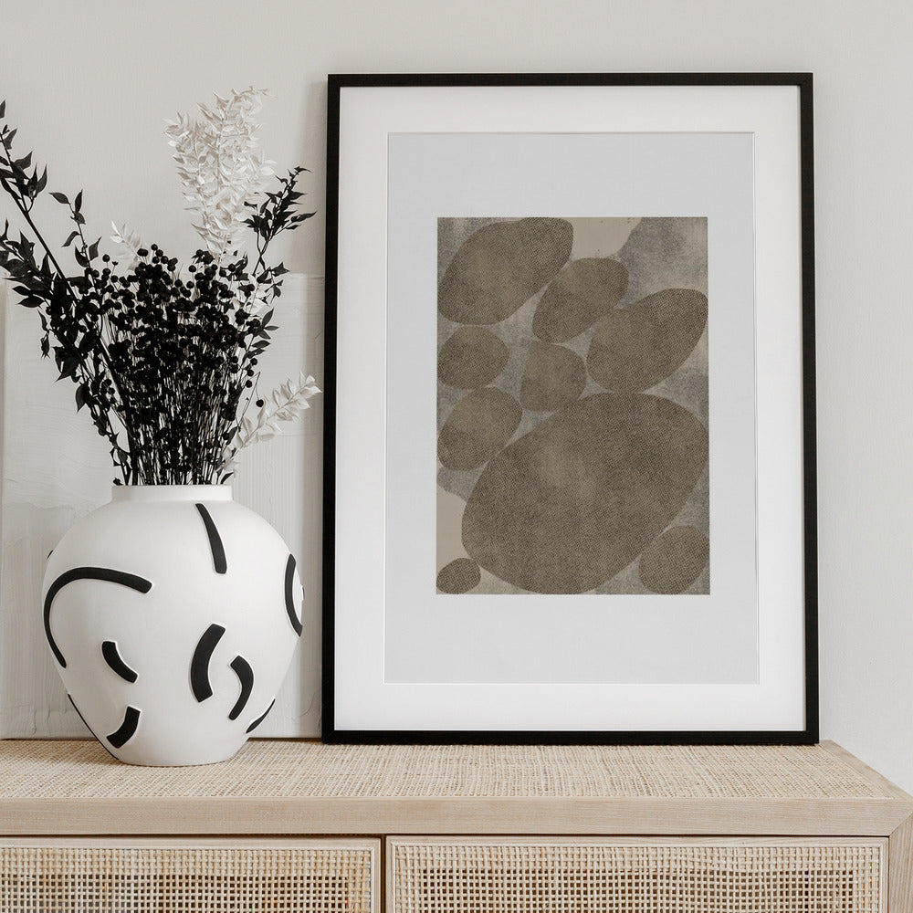 Oval Serenity - Art Print by THE MIUUS STUDIO