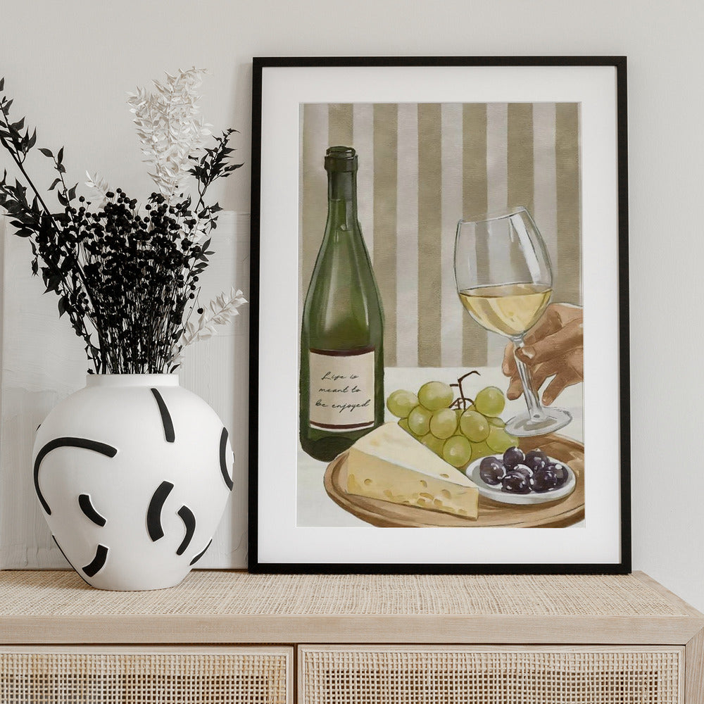 Life is meant to be enjoyed - Art Print by Andreas Magnusson