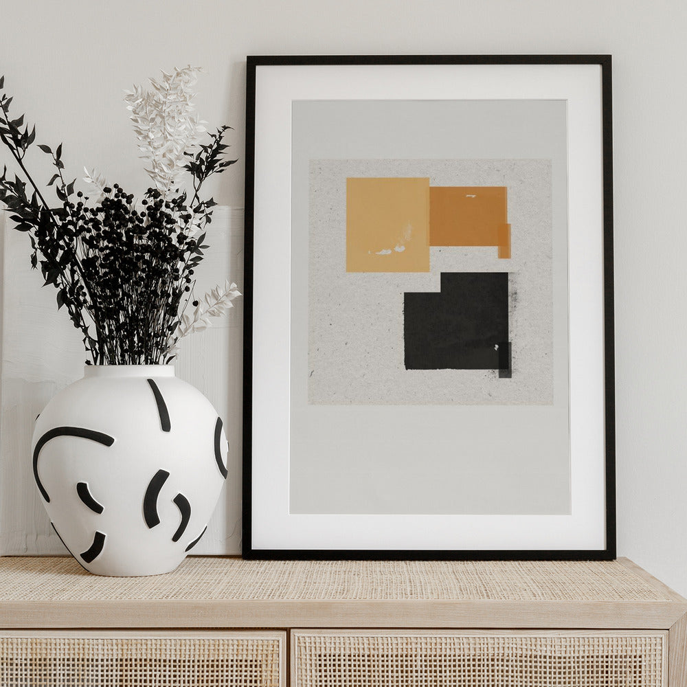 Blocks of Balance - Art Print by THE MIUUS STUDIO