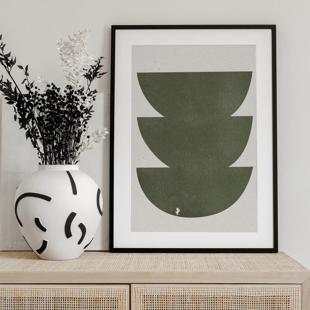 Stacked Elegance - Art Print by THE MIUUS STUDIO