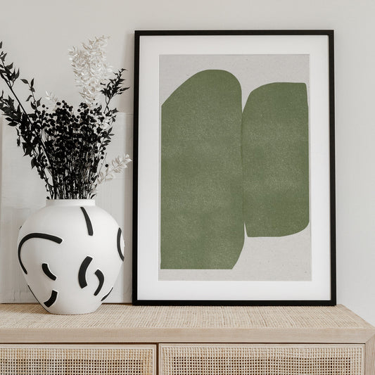 Emerald Echoes - Art Print by THE MIUUS STUDIO