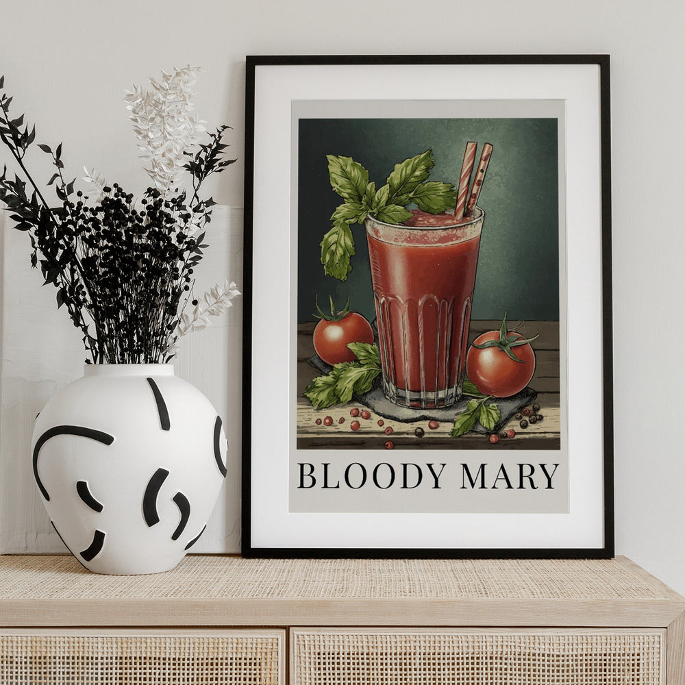 Bloody Mary - Art Print by Andreas Magnusson