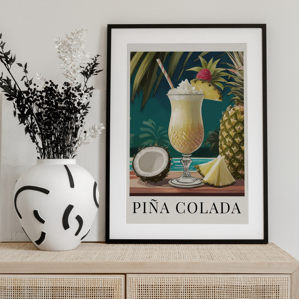 Pina Colada - Art Print by Andreas Magnusson