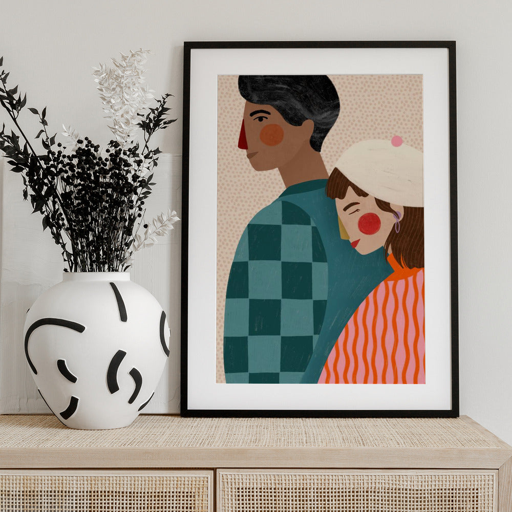 Be My Valentine - Art Print by Bea Müller