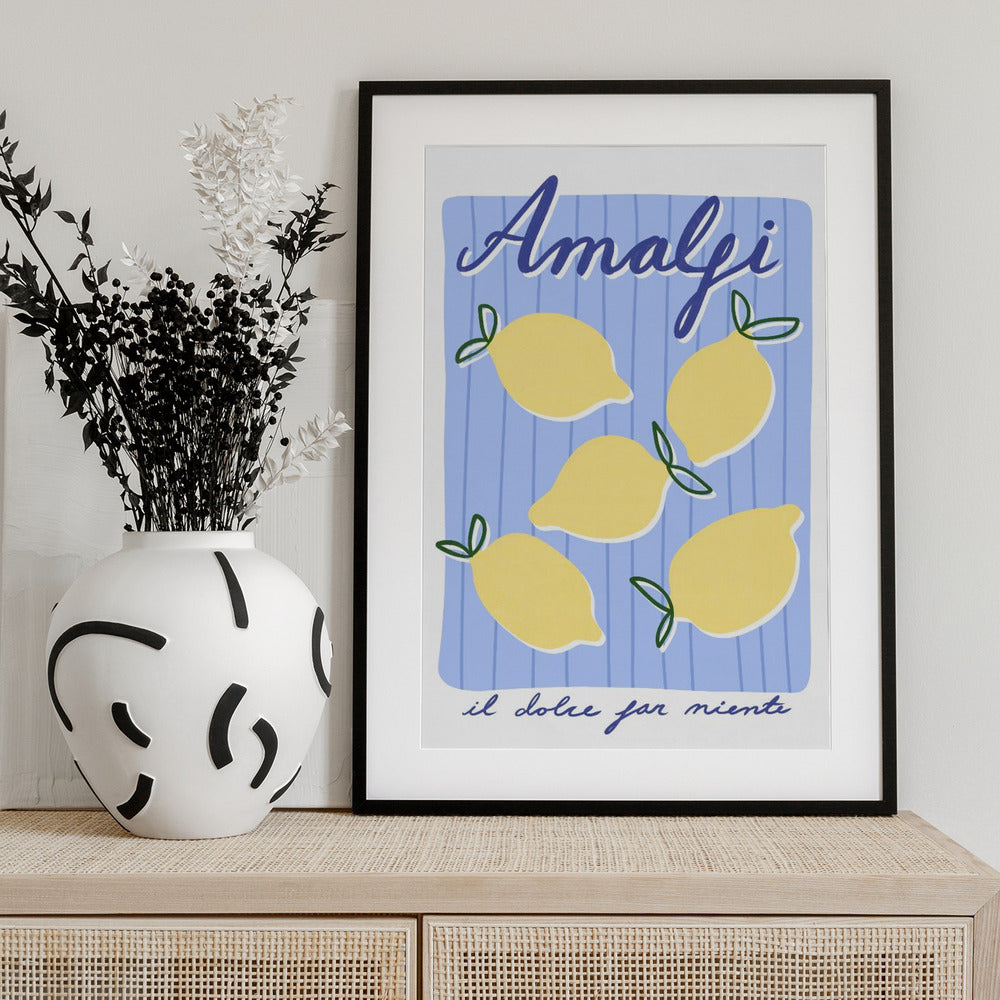 Lemon Bliss Amalfi - Art Print by Athene Fritsch