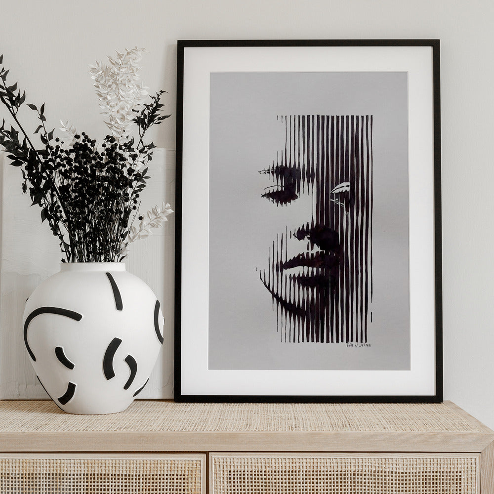 Face - Art Print by Erik Van Velzen
