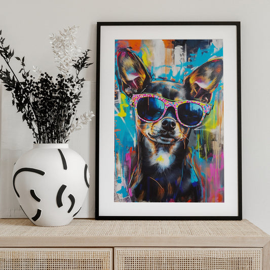 Bad Girl - Art Print by SHANDU