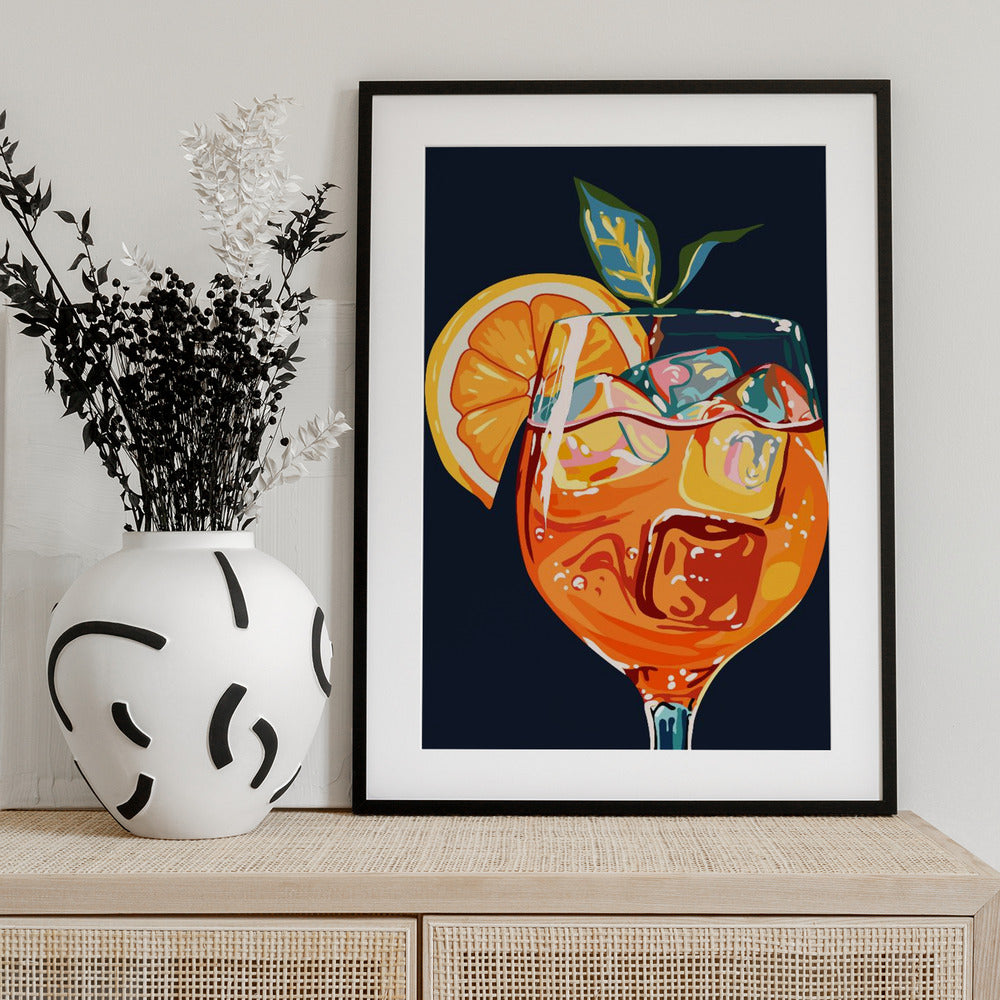 Hawaiian Cocktail - Art Print by Uma Gokhale