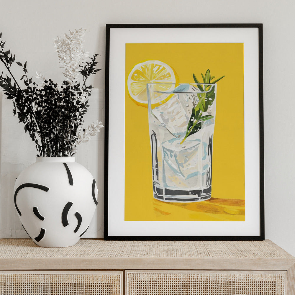 Gin and Tonic - Jolly and Dash - Art Print by Jolly and Dash