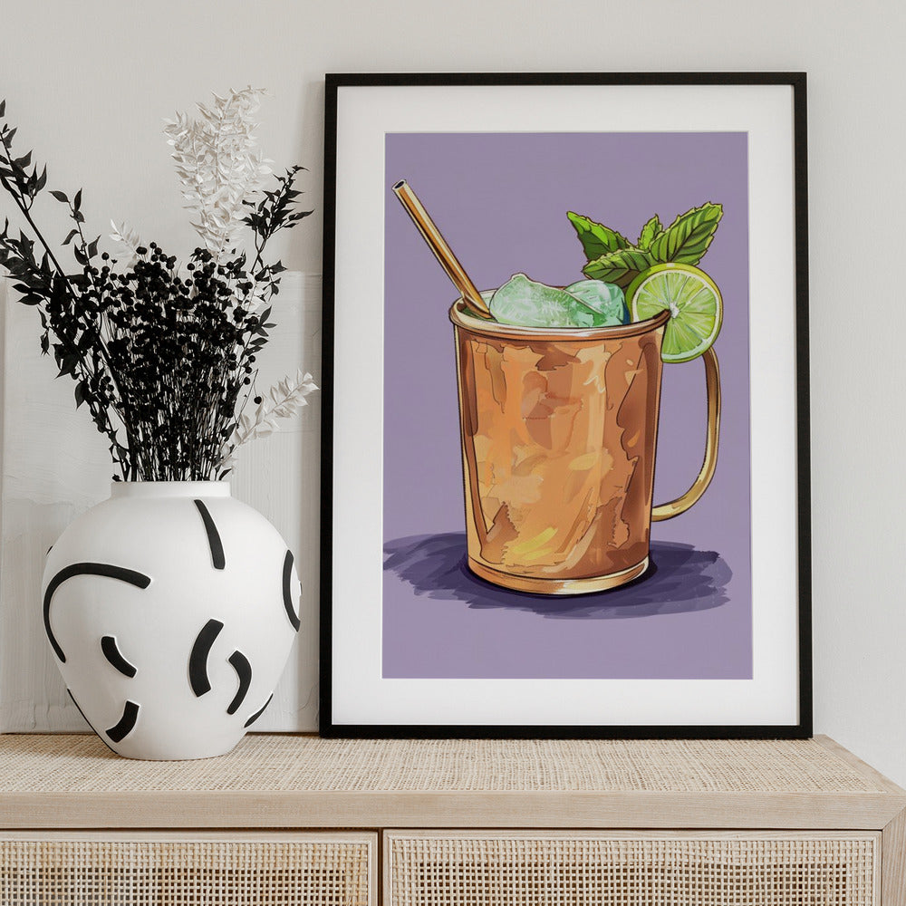 Moscow Mule - Jolly and Dash - Art Print by Jolly and Dash