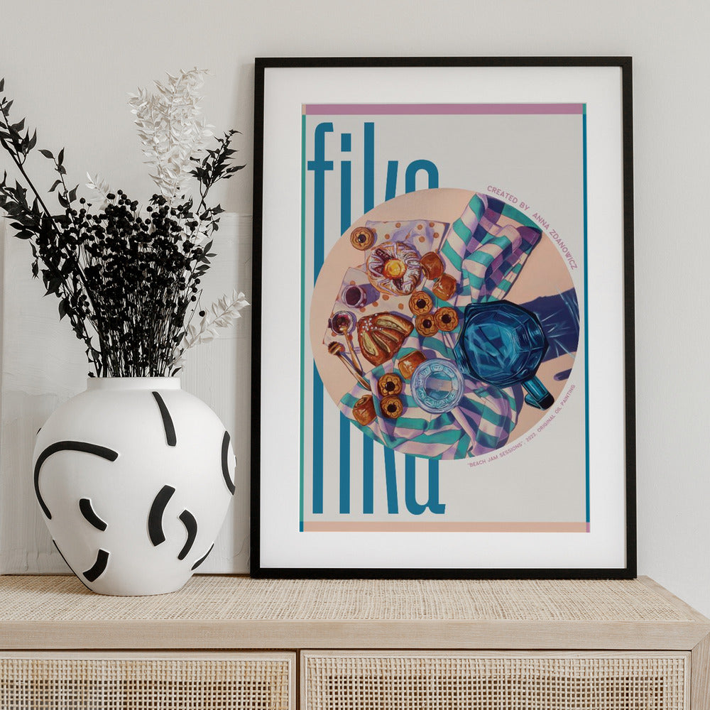 Beach Jam Sessions - Art Print by Anna Zdanowicz