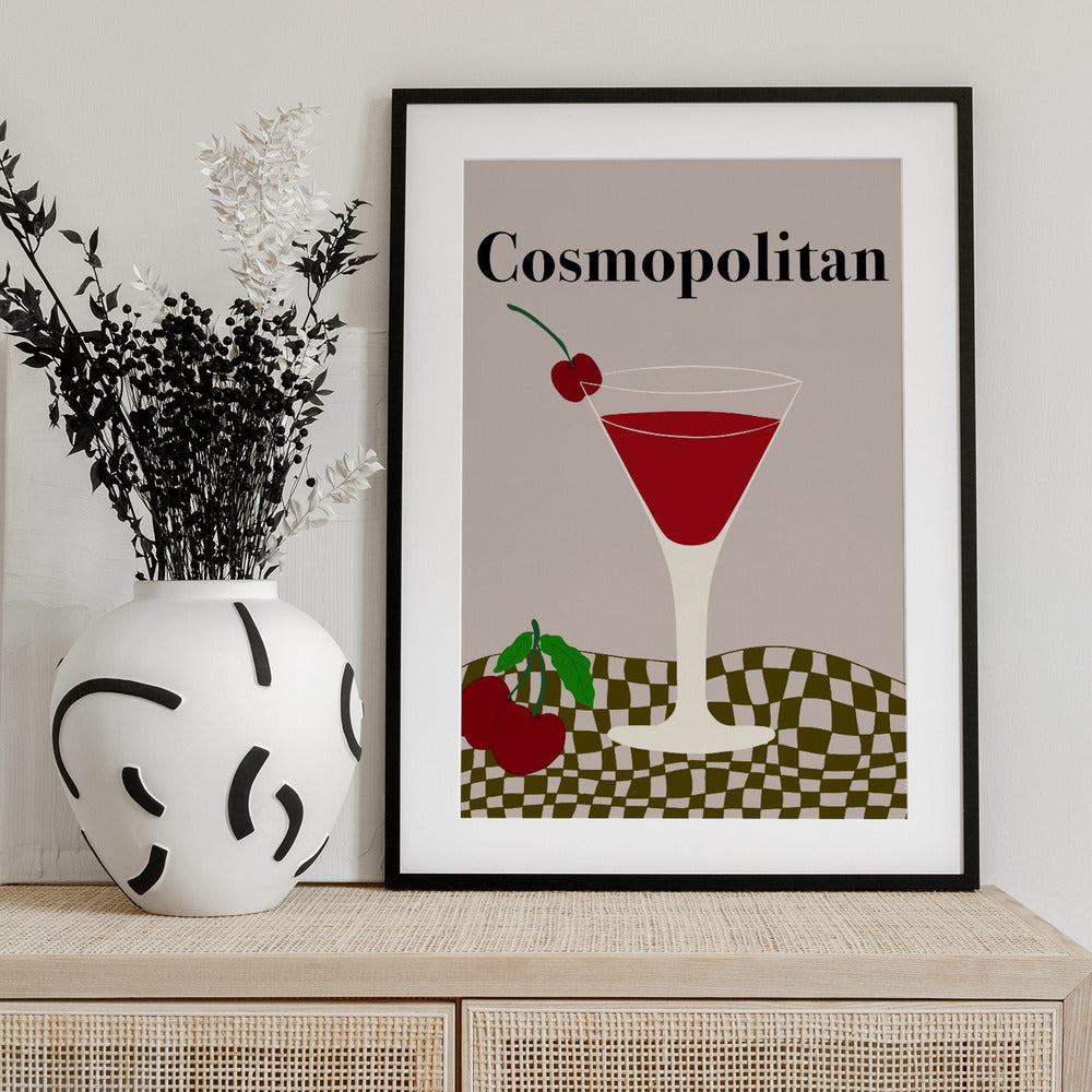 Cosmopolitan - Art Print by Miho Art Studio