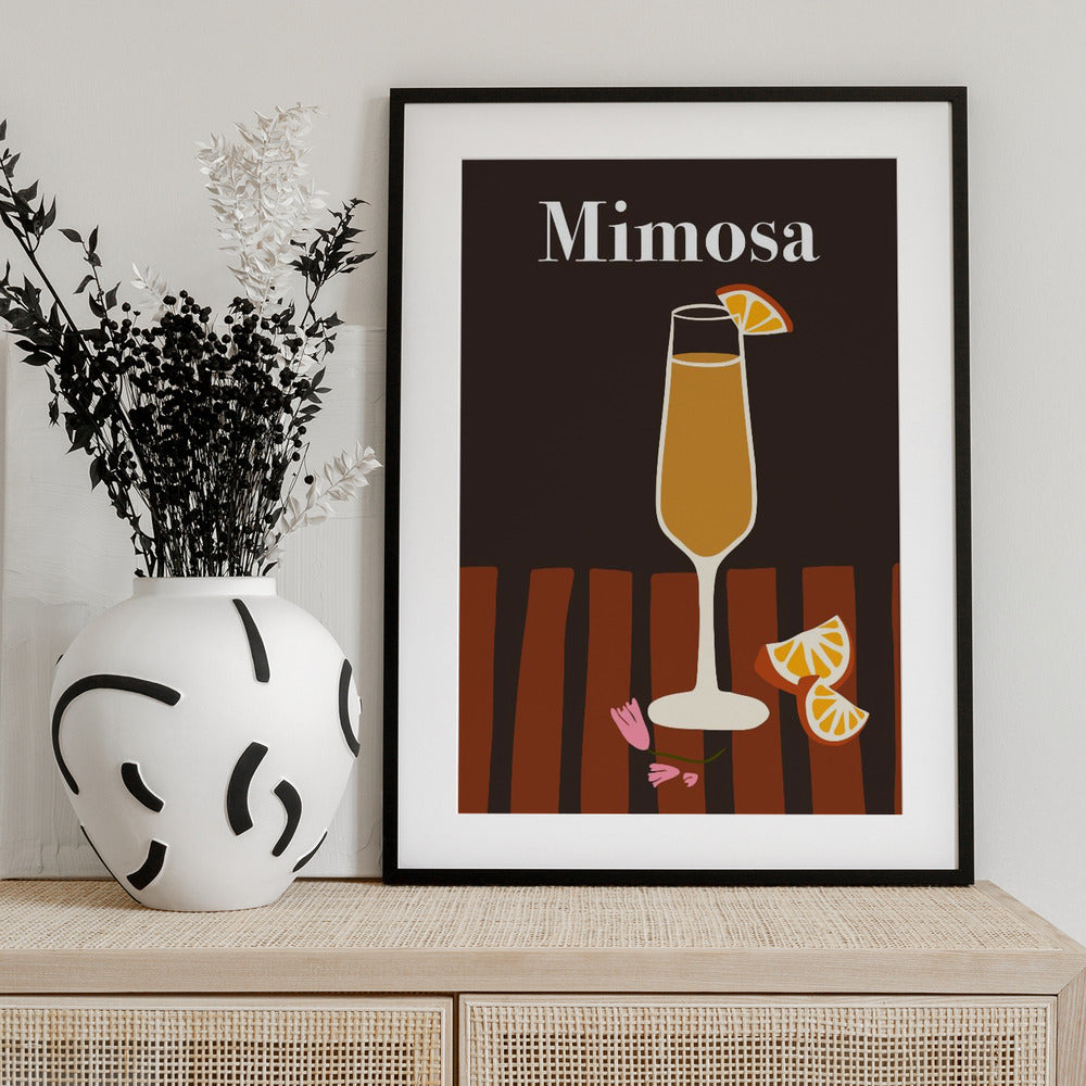 Mimosa - Art Print by Miho Art Studio