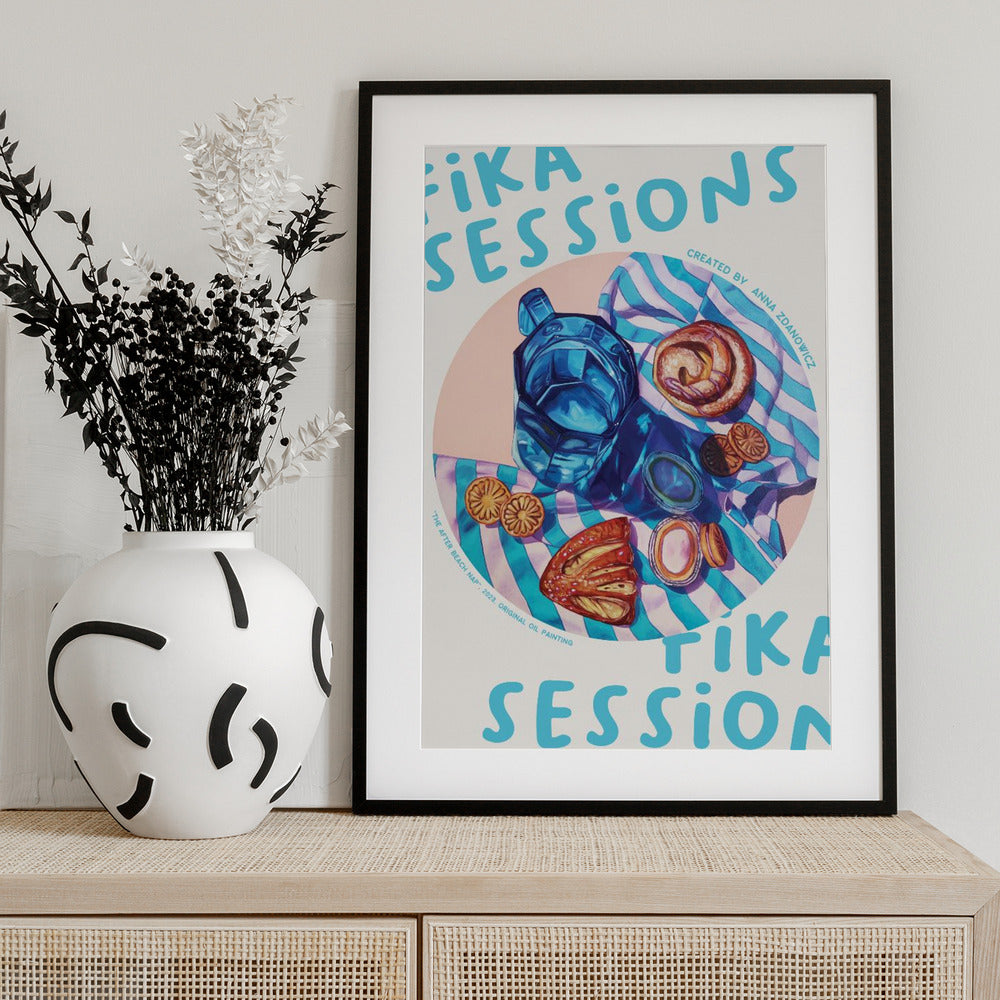 The After Beach Nap - Art Print by Anna Zdanowicz