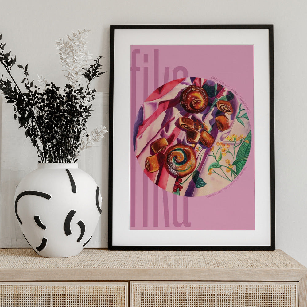 Evening Jazz - Art Print by Anna Zdanowicz