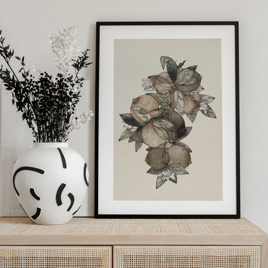 Pomegranate (1867) Rufus King - Art Print by Rufus King