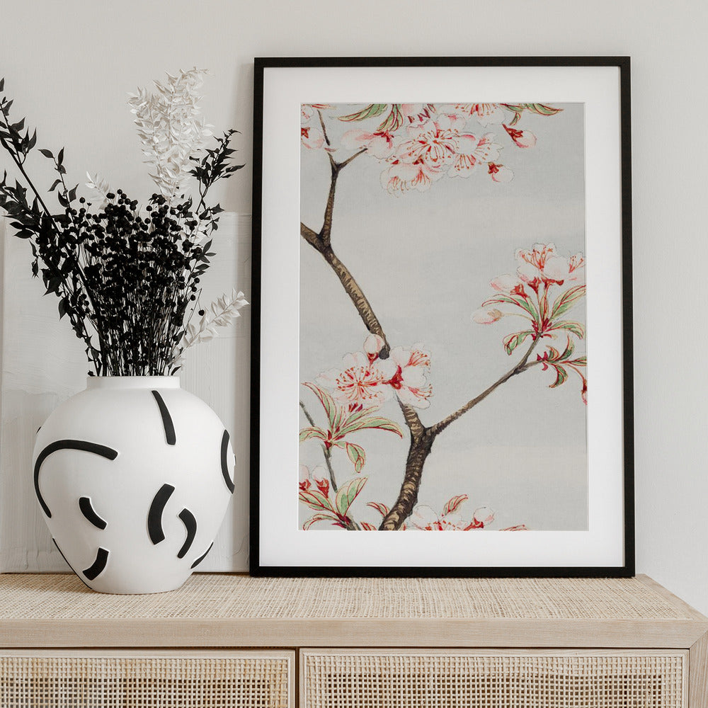 Sakura Cherry During 1870–1880 - Art Print by Megata Morikaga