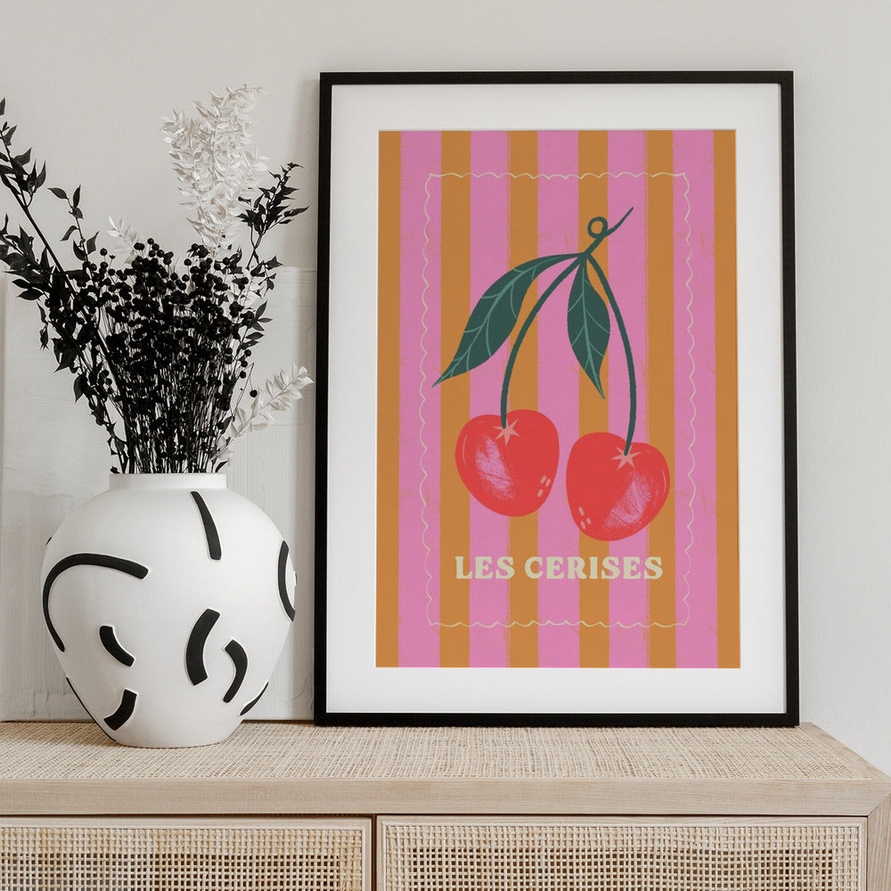 Les Cerises - Art Print by Melissa Donne