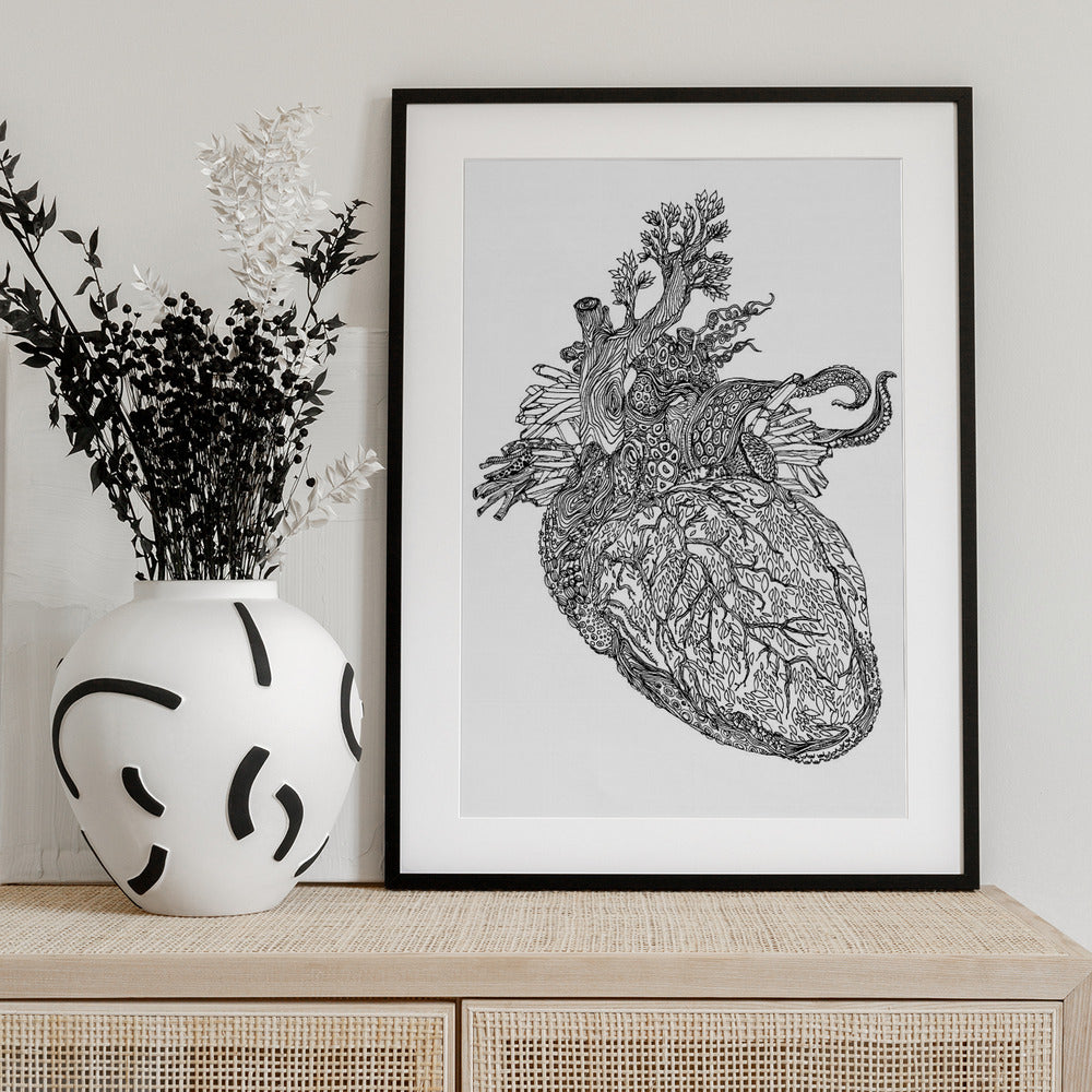 Heart of the Earth - Art Print by Nicole Bustamante