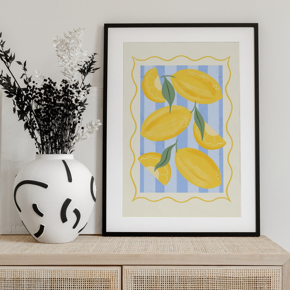 Lemons of Italy - Art Print by Melissa Donne
