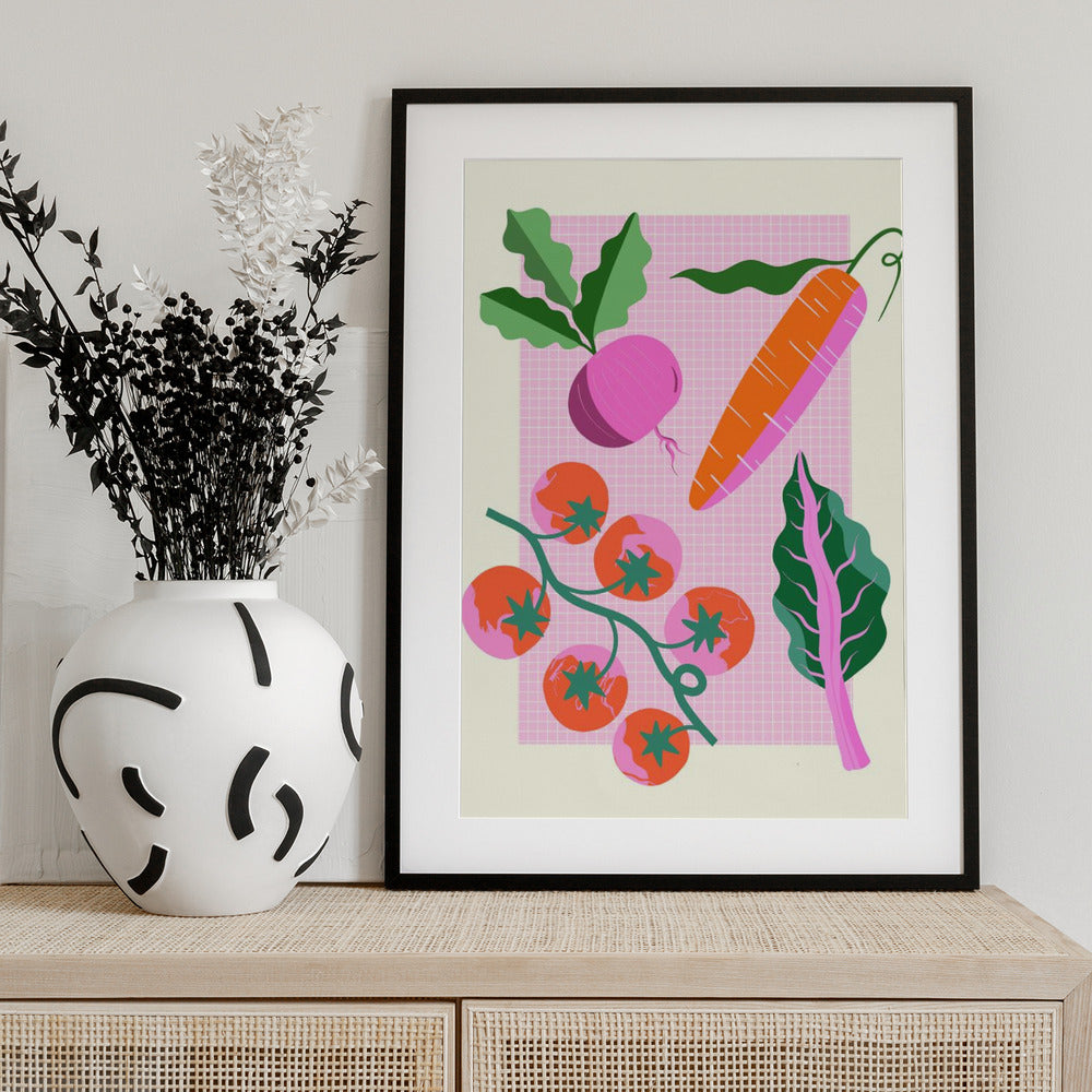Veggies - Art Print by Melissa Donne