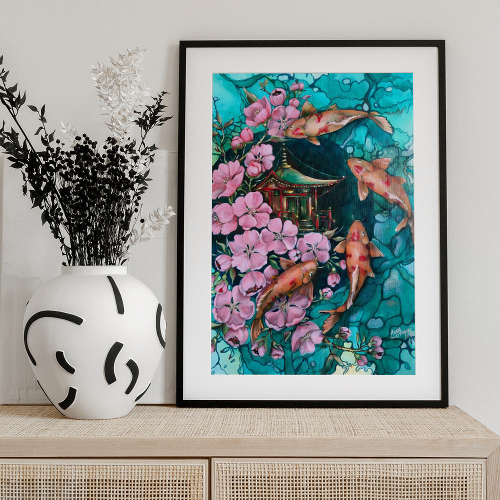 I'm here - Art Print by Anda Bieza