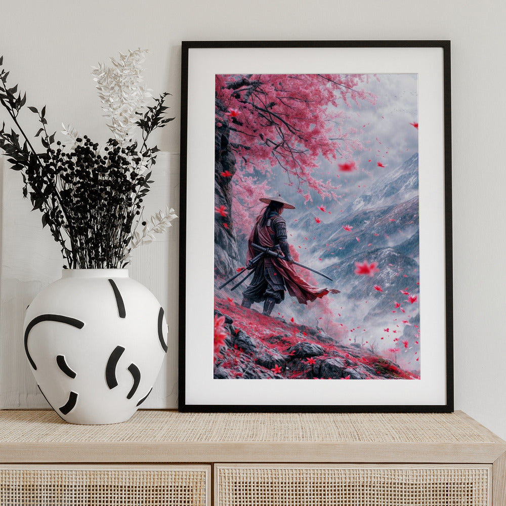 Samurai - Art Print by Ritvik takkar