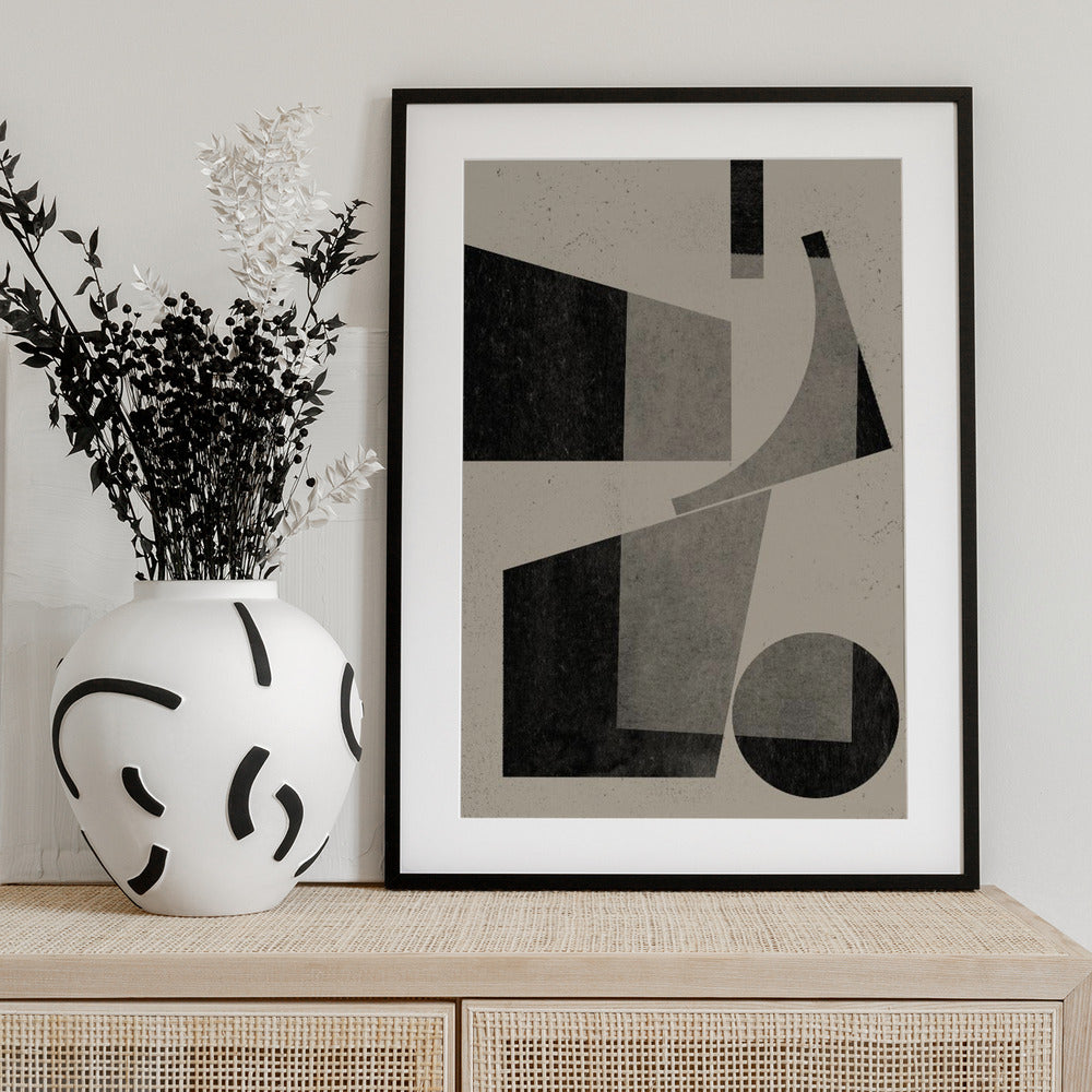 Geometric Harmony - Art Print by THE MIUUS STUDIO