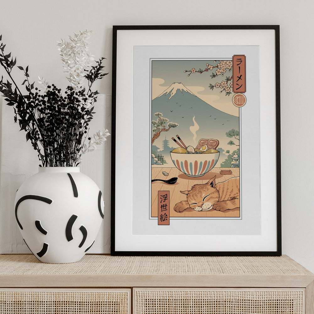 A Perfect Ramen Weather - Art Print by Vincent Trinidad