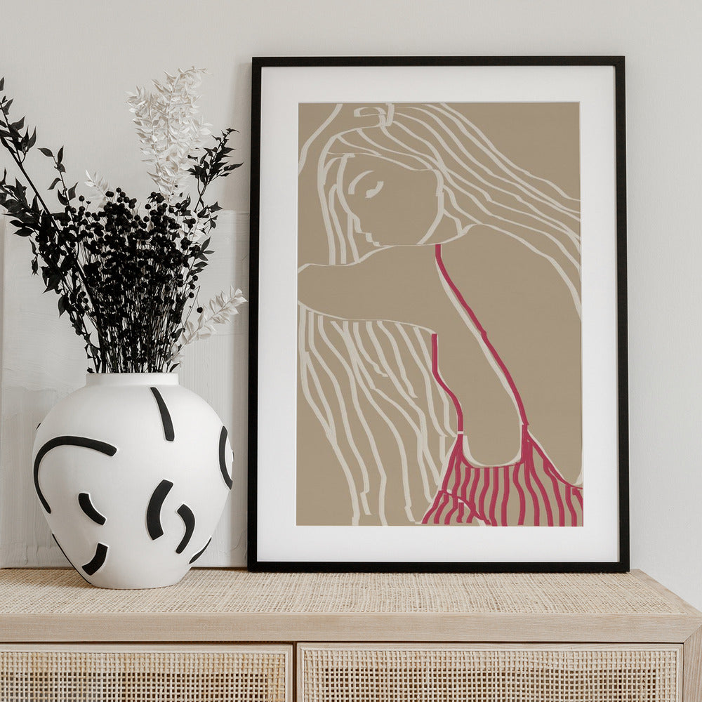 Serene Silhouette - Art Print by THE MIUUS STUDIO