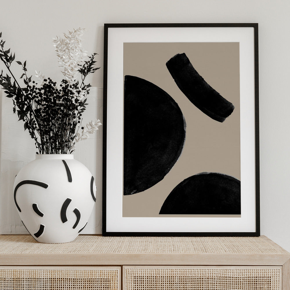 Geometric Balance - Art Print by THE MIUUS STUDIO