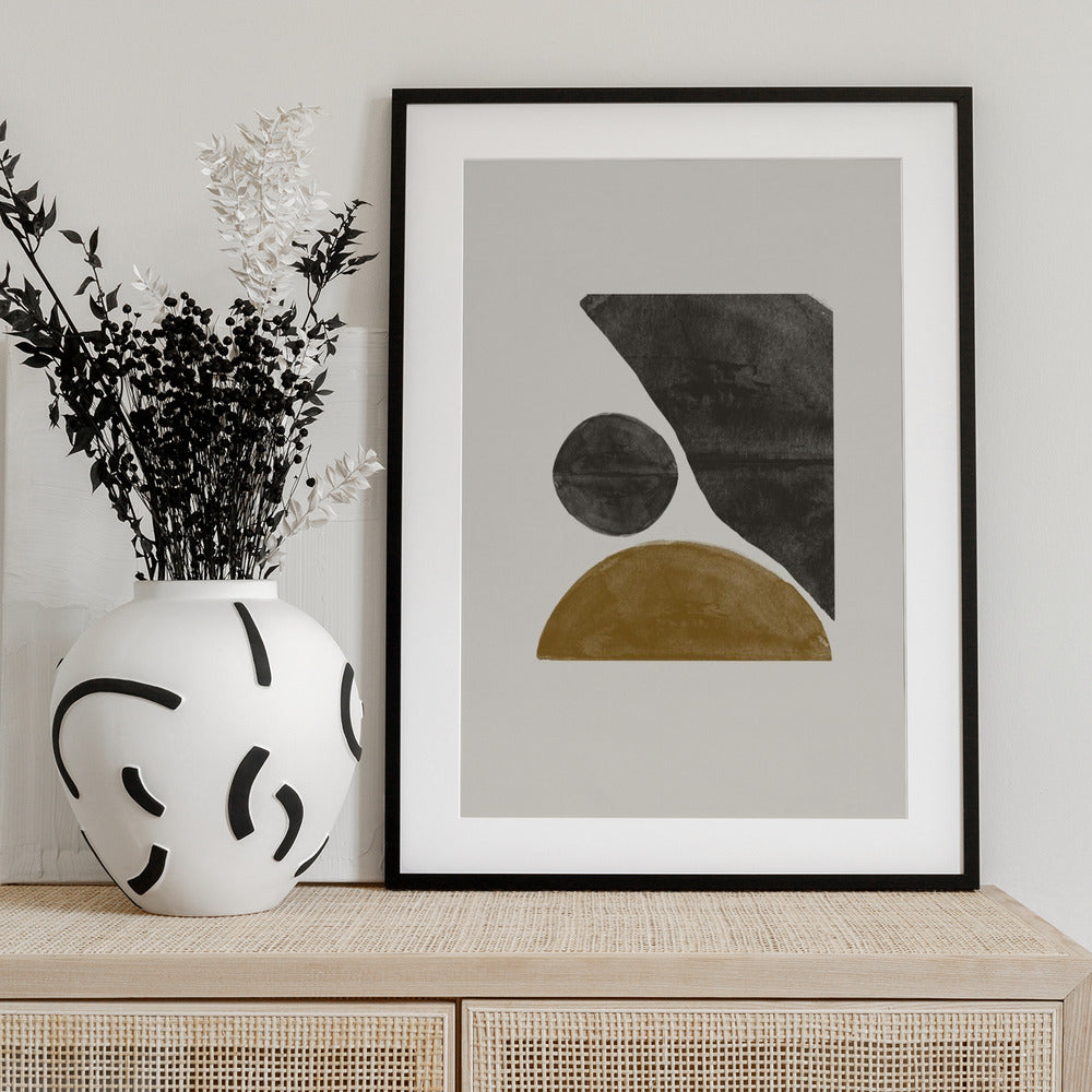 Geometric Harmony - Art Print by THE MIUUS STUDIO