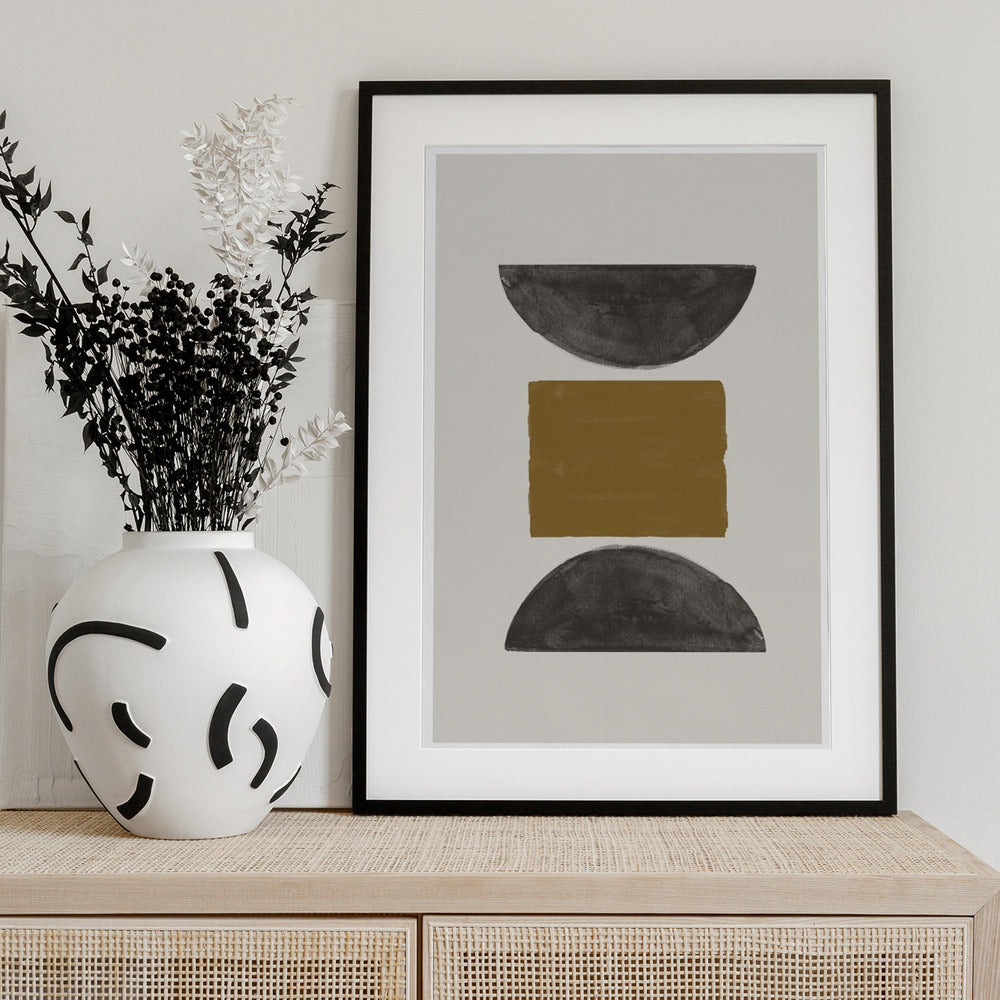 Geometric Harmony - Art Print by THE MIUUS STUDIO