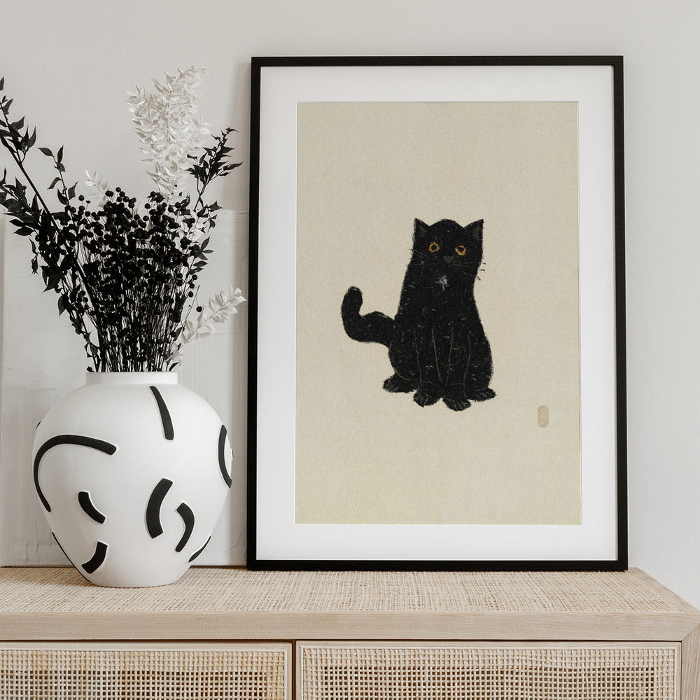 Humphrey the Cat - Art Print by Dianne Nicole Fernando