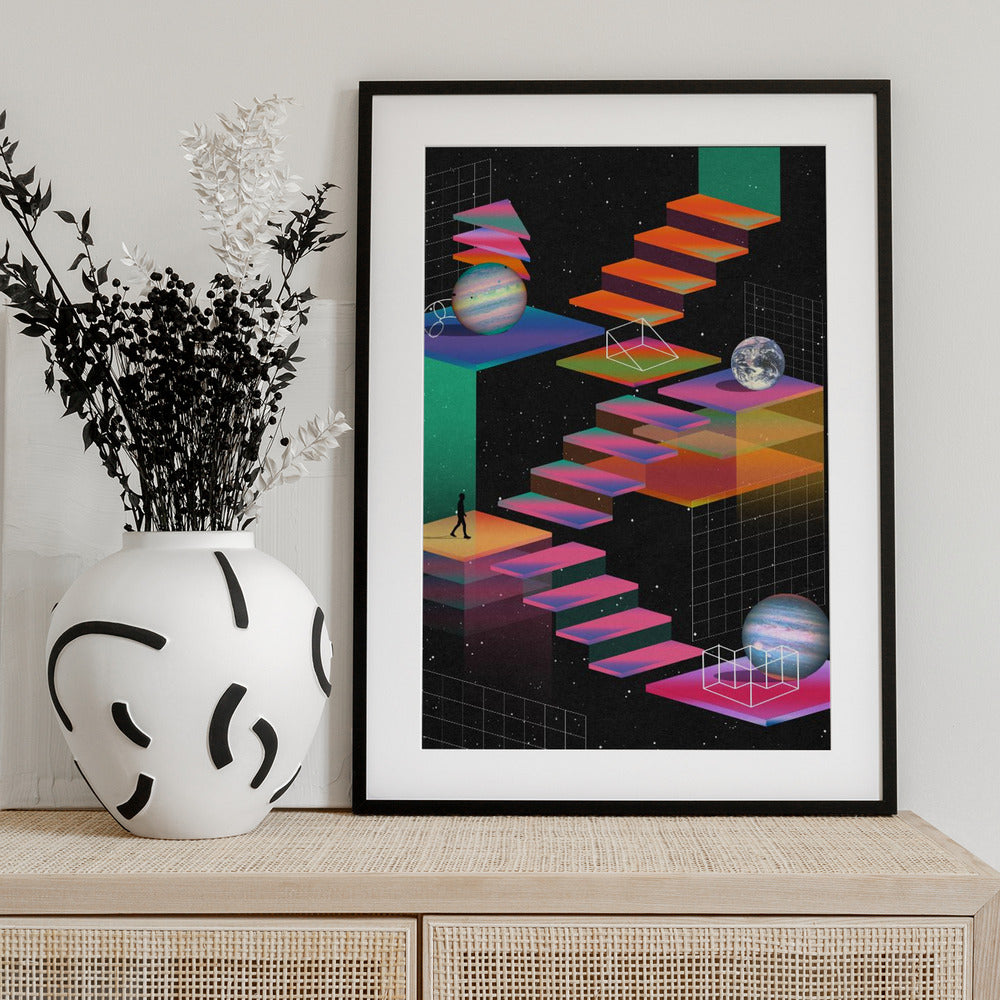 Game Levels - Art Print by Nibera